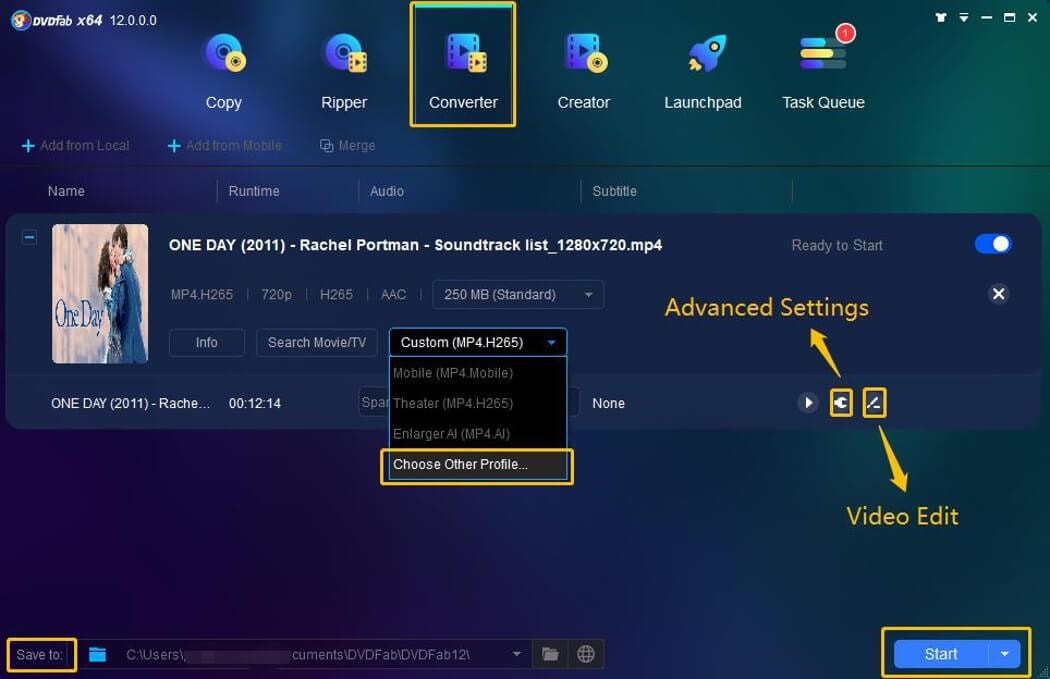 Convert youtube to mp4