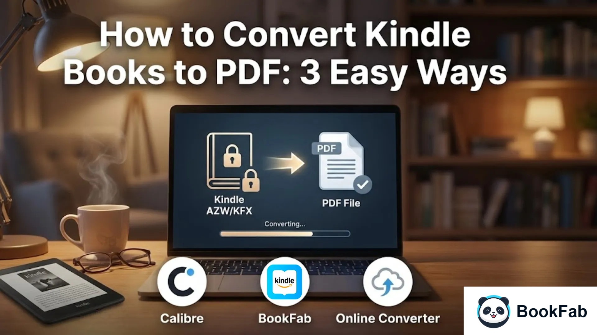 How to Convert Kindle Books to PDF: 3 Easy Ways