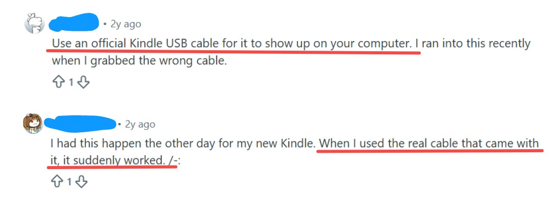 Comment réparer le Kindle qui ne s'affiche pas sur PC ?