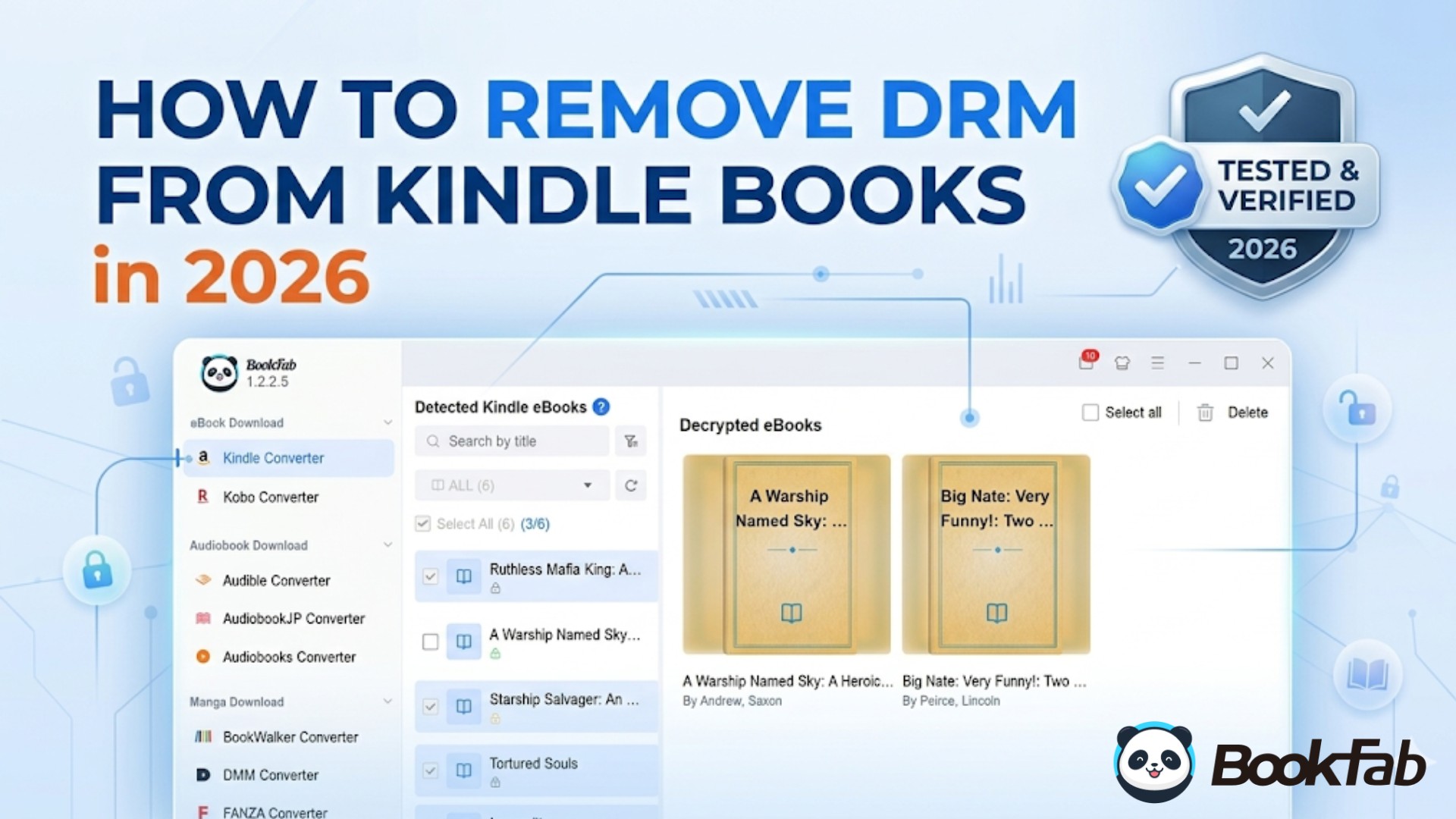 How to Remove DRM from Kindle Books in 2026 [Tested & Verified]