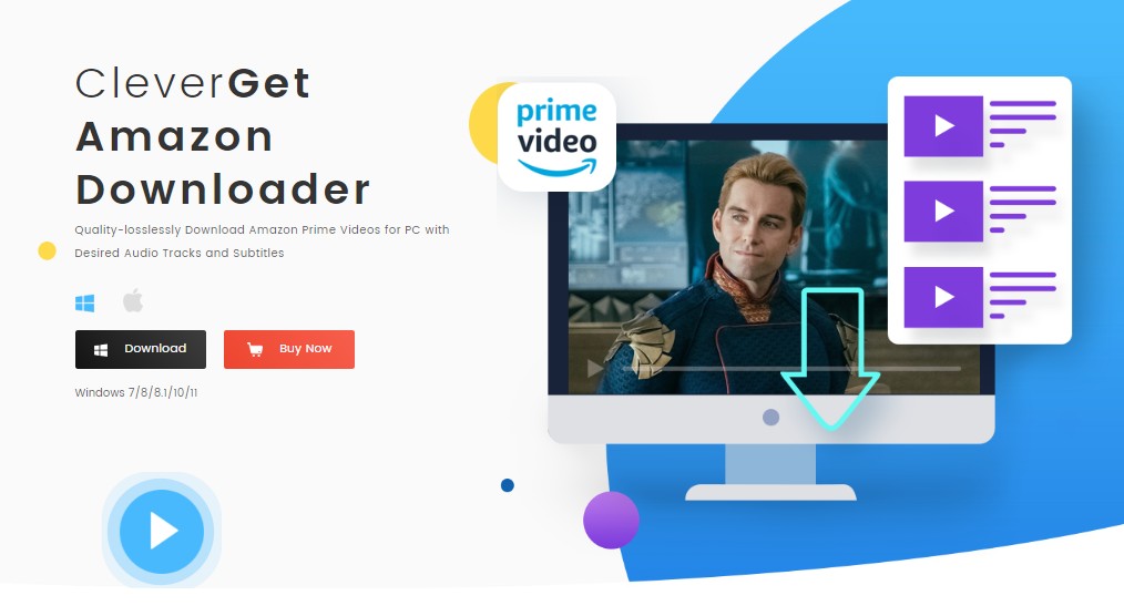 最佳Amazon Prime 影片下載器: cleverget