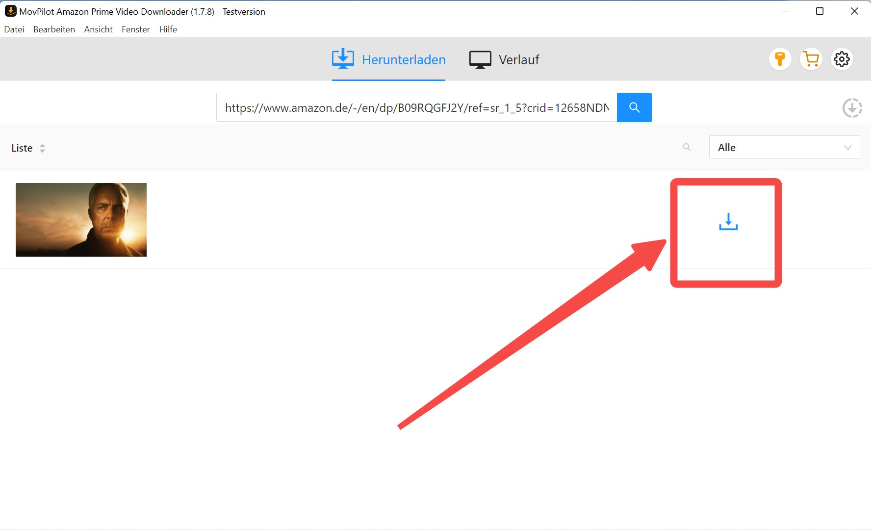 Anleitung zum Amazon Videos Download mit MovPilot Amazon Prime Video Downloader