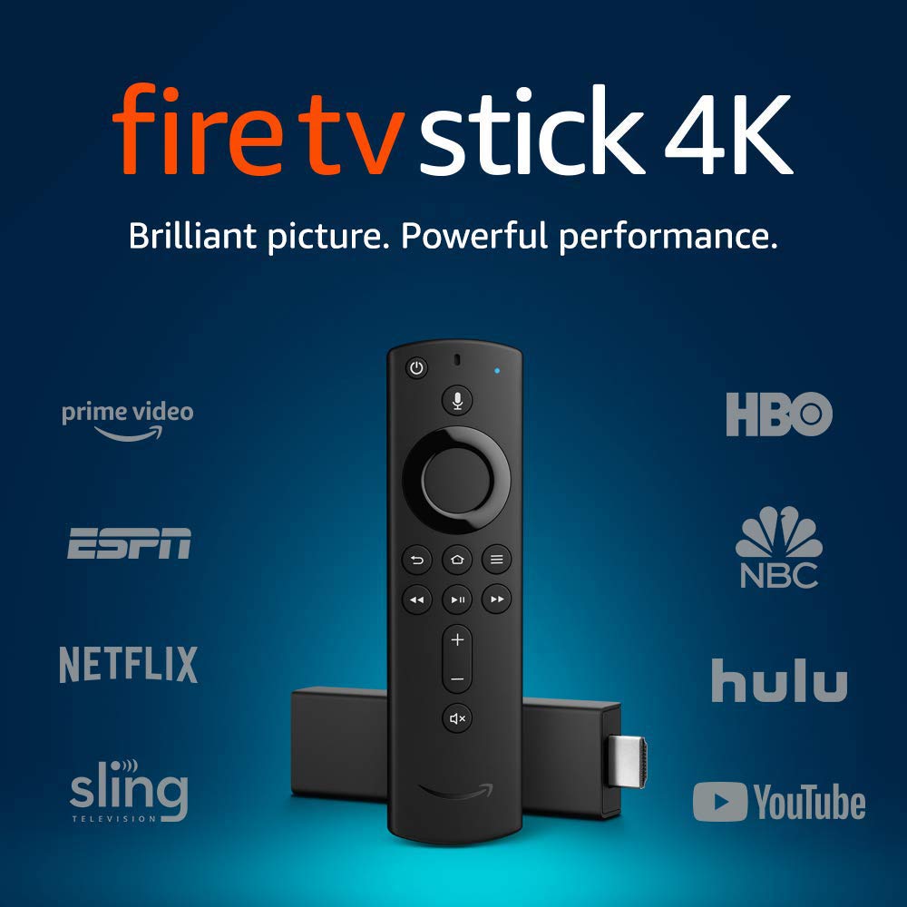 Amazon Fire TV Stick 4K with Alexa Voice Remote, Streaming Media Player -  Black in the Media Streaming Devices department at Lowes.com