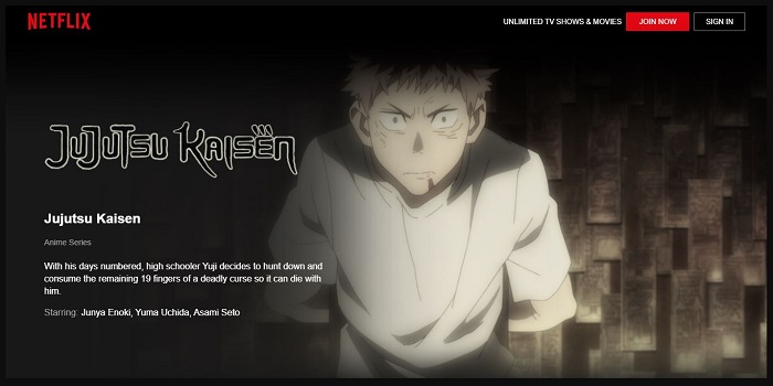 jujutsu kaisen netflix:Gibt es Jujutsu Kaisen auf Netflix?