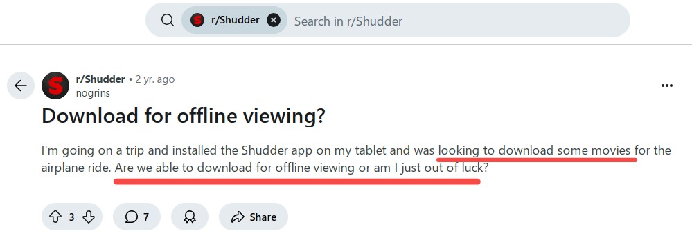 download movies on shudder