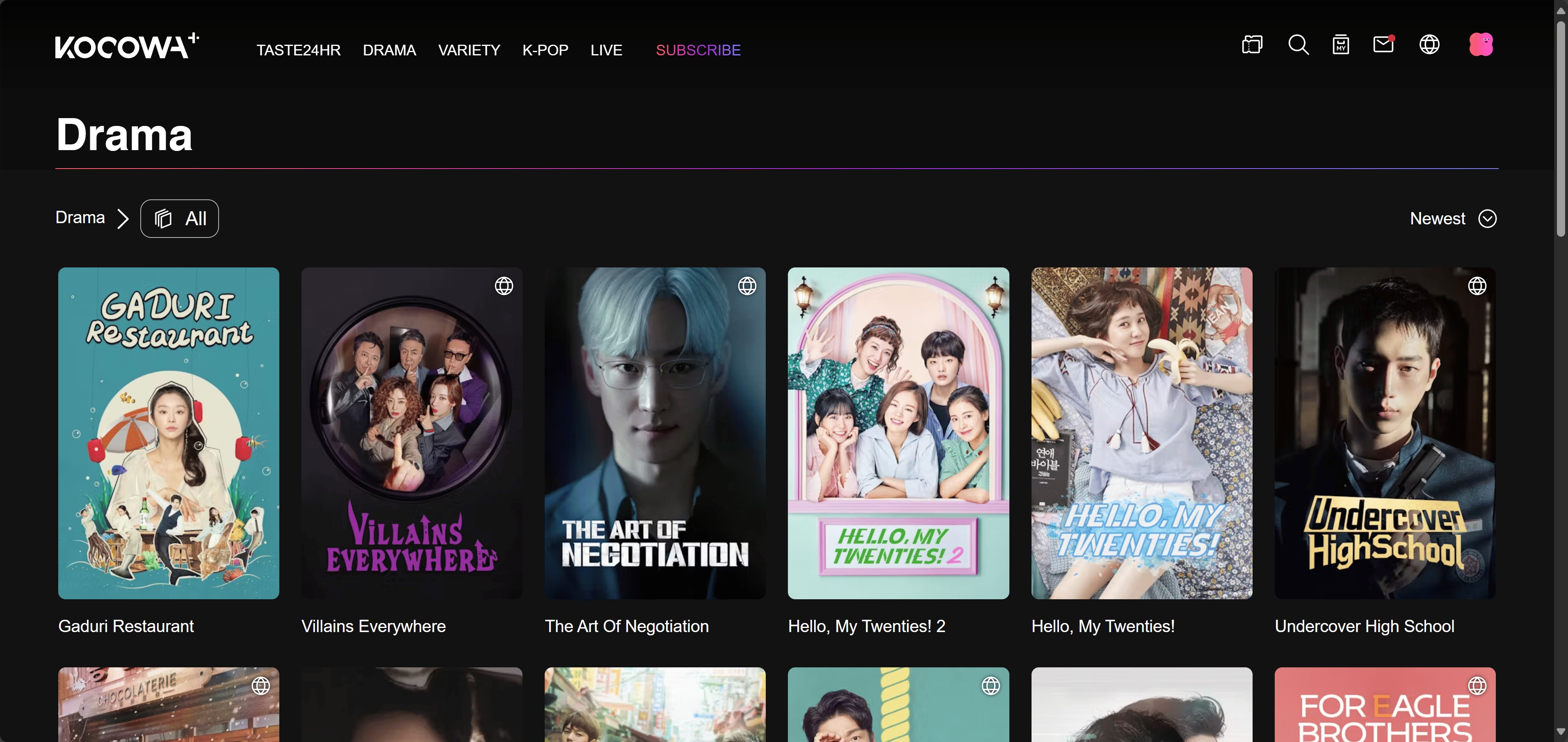 Free Kdrama Websites: Kocowa