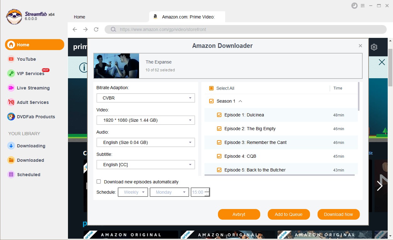 Alternative zu MovPilot: StreamFab Video Downloader