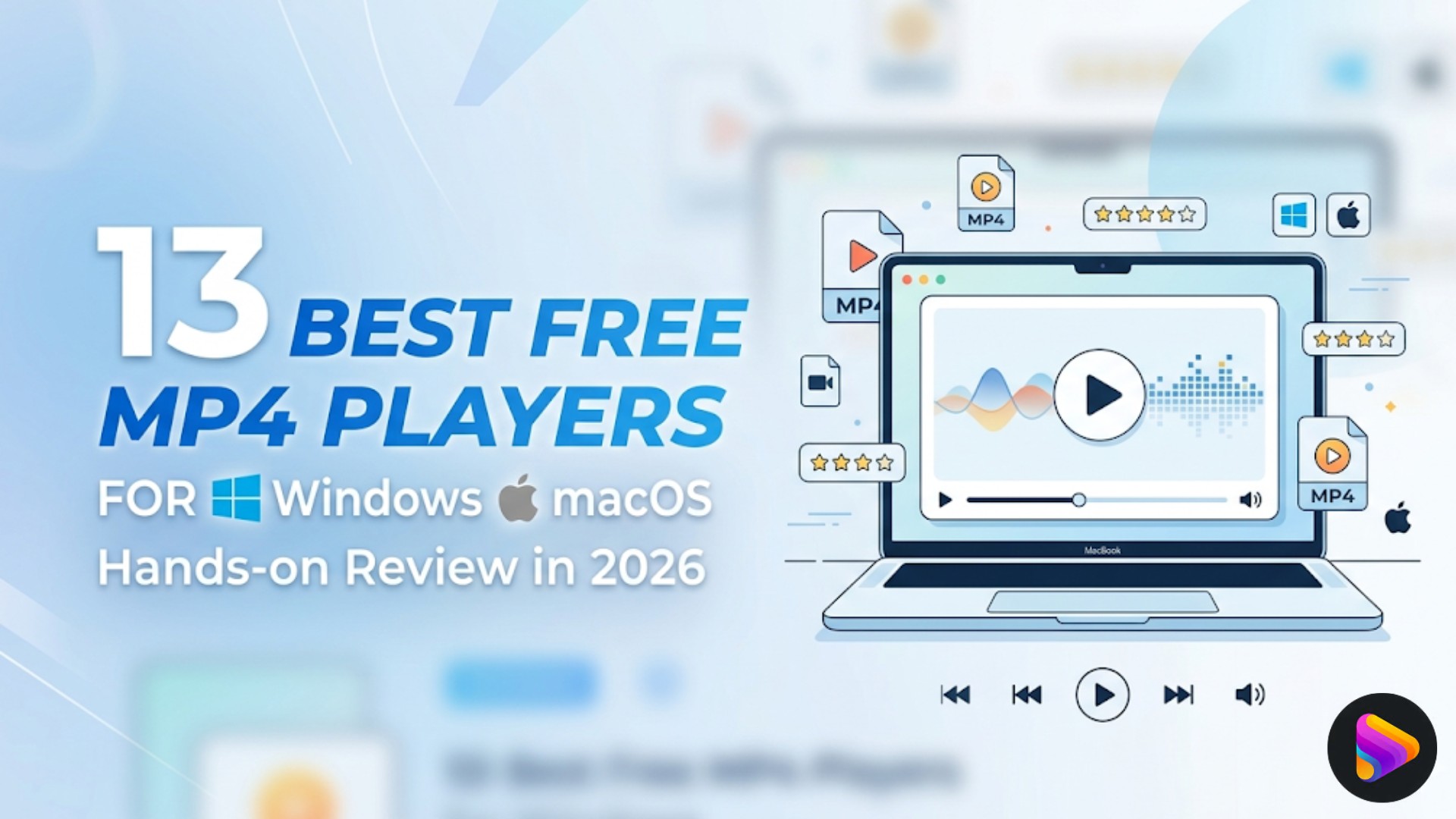 13 Best Free MP4 Players for Windows & macOS: Hands-on Review in 2026