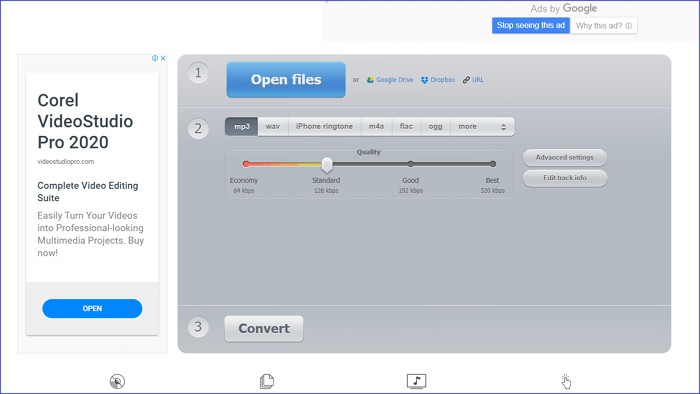 wmv to mp3:10. Audio Converter