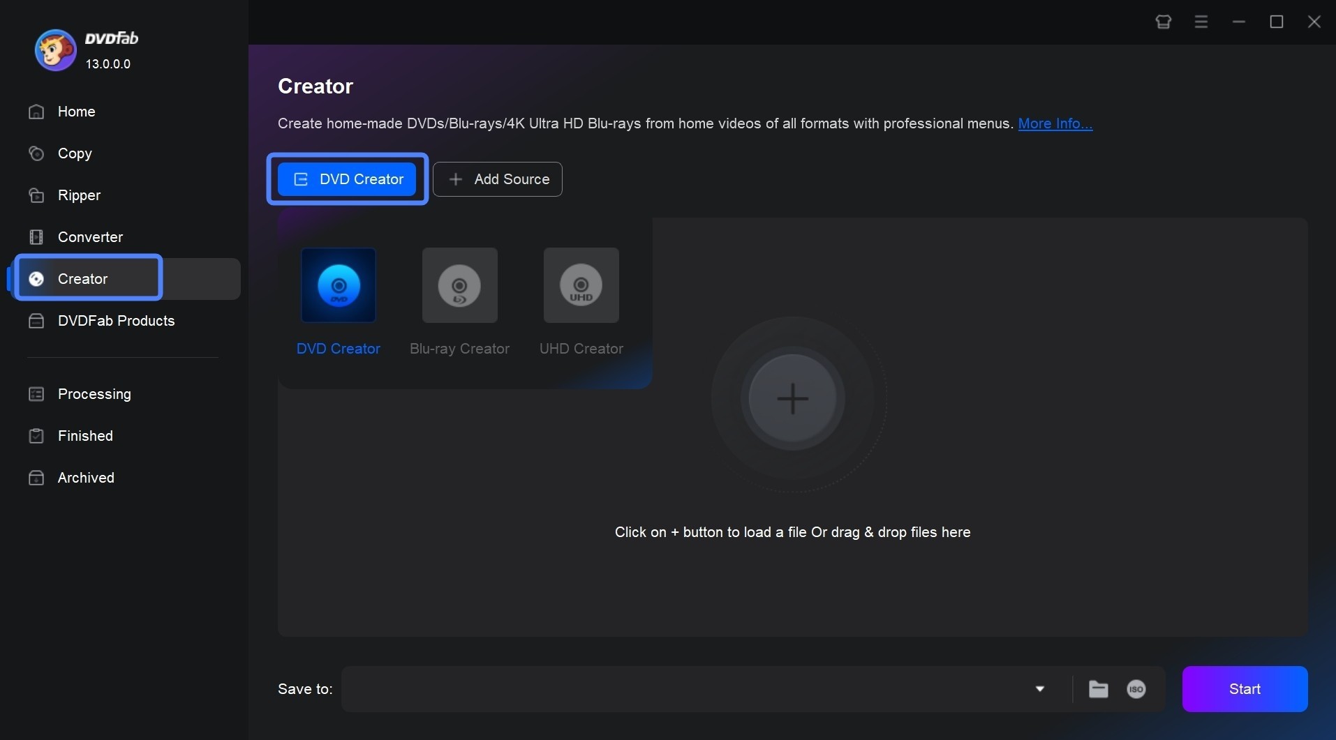 How to Burn DVD on Mac with DVDFab DVD Creator 