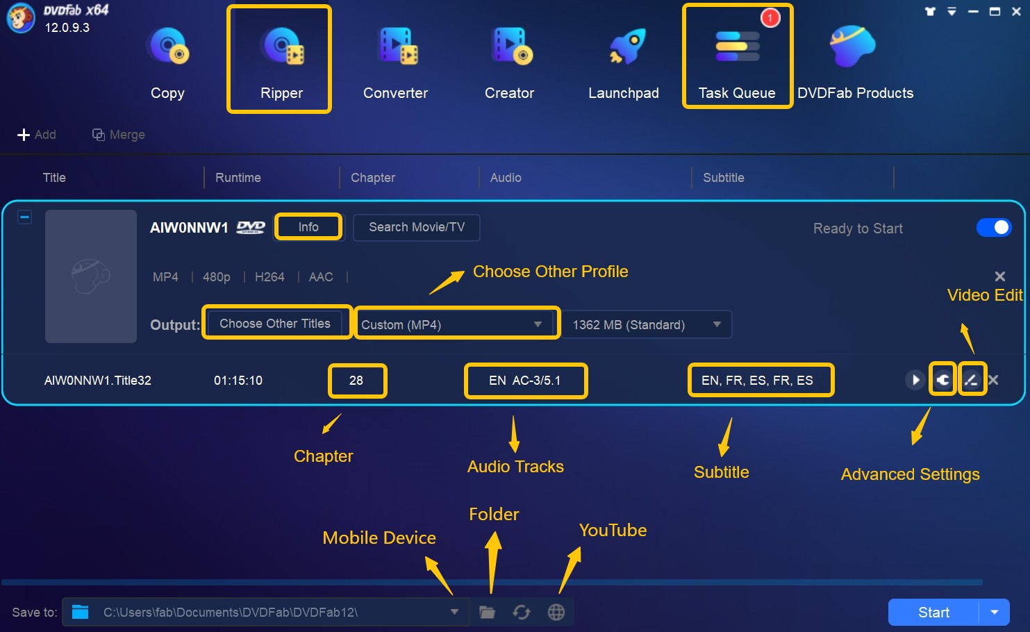 :How to Convert DVDs to Digital With DVDFab DVD to MP4 Converter Free