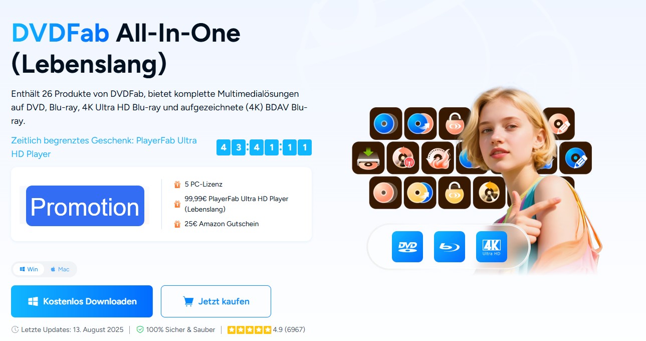 3d blu ray rippen mit DVDFab All In One