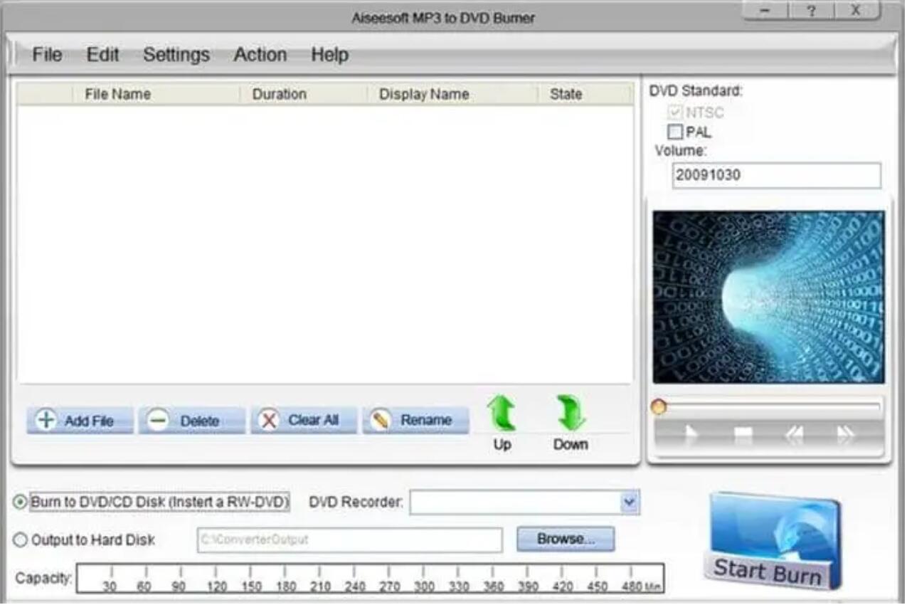 MP3 auf DVD brennen 
