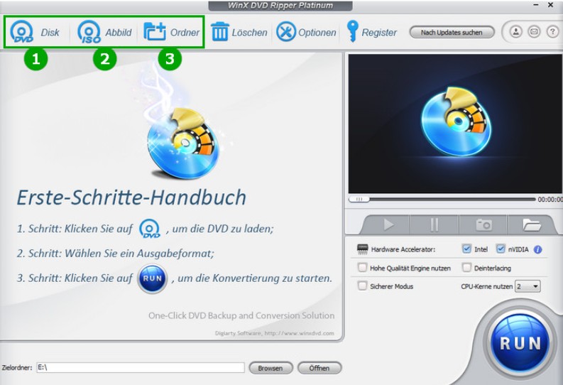 dvd region:(3) WinX DVD Ripper