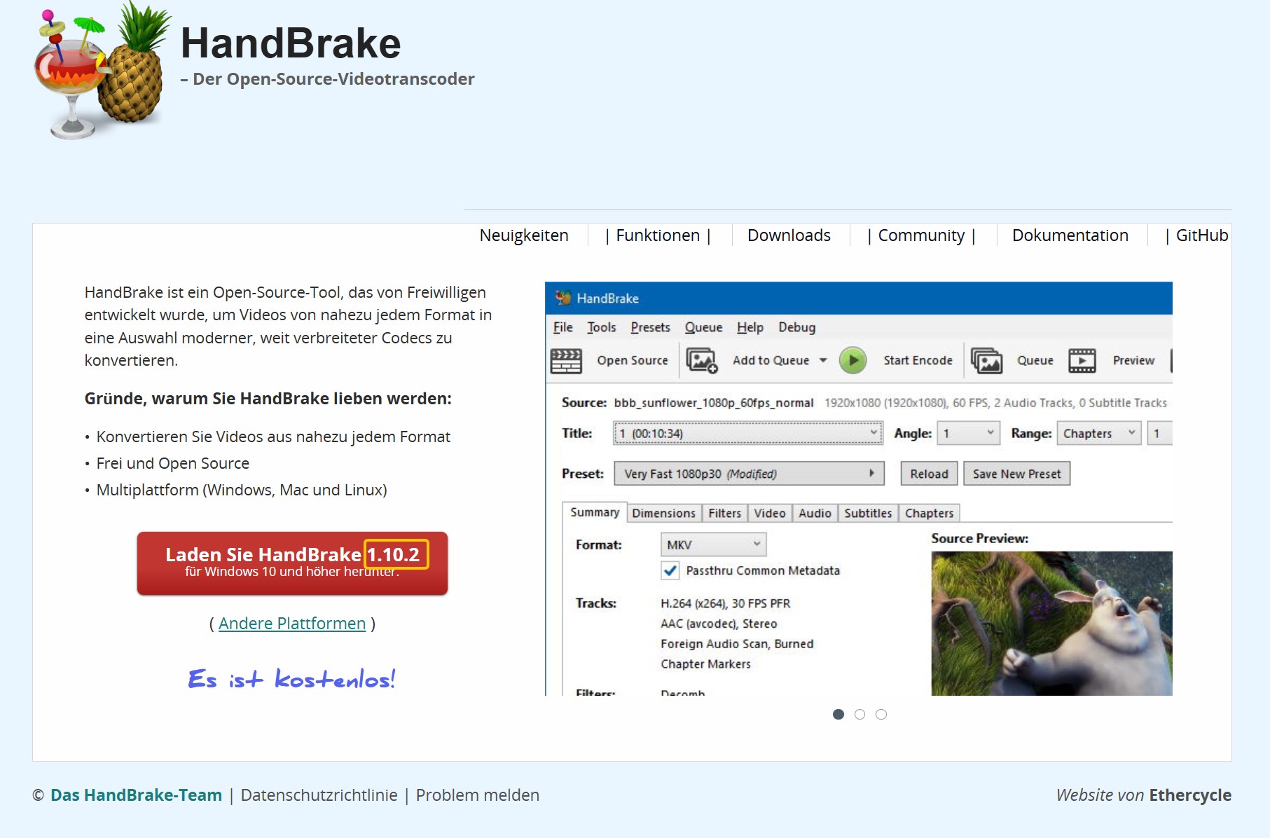 HandBrake 1.10.2-  neu