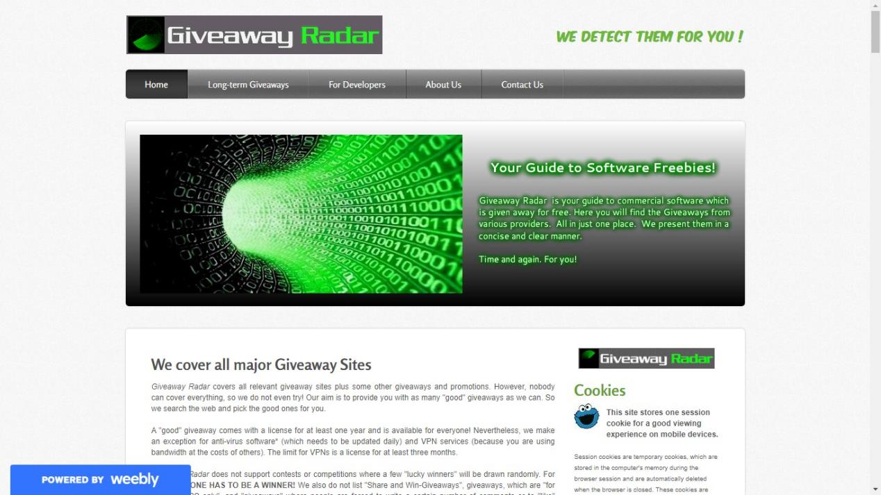 giveaway websites