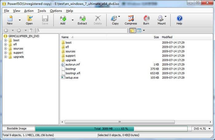 Tools zum Brennen von Iso-Dateien auf DVD: PowerISO