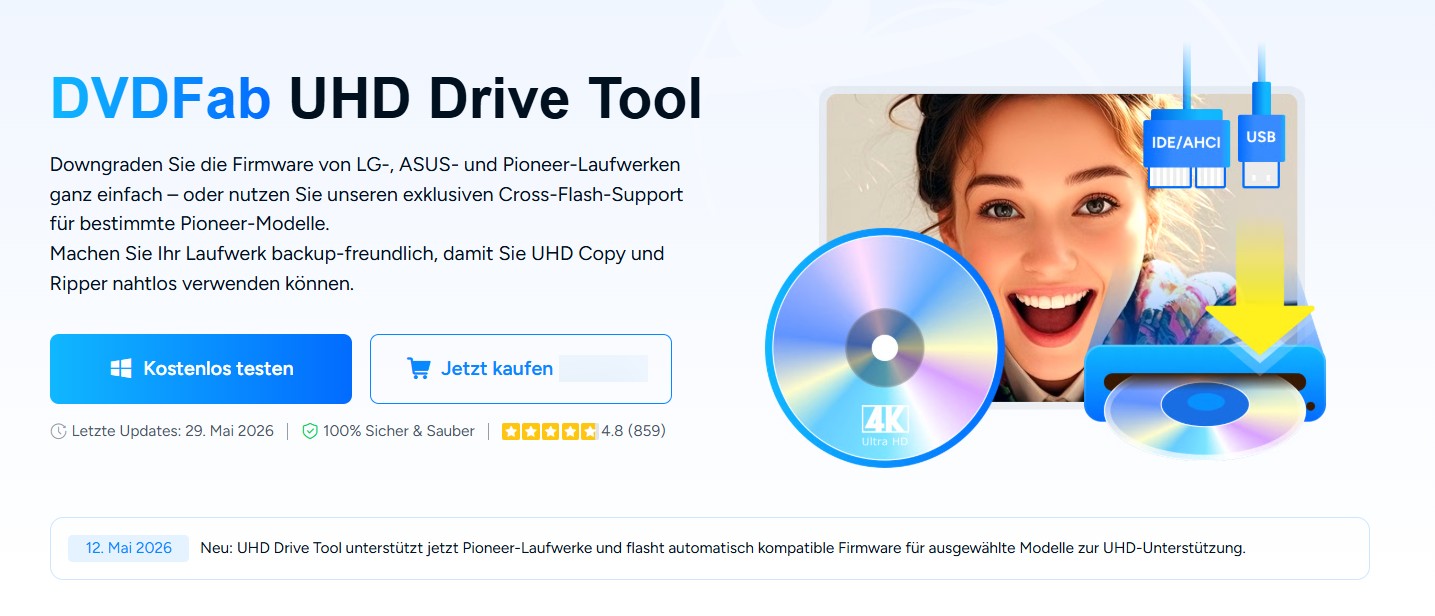 DVDFab UHD Drive Tool