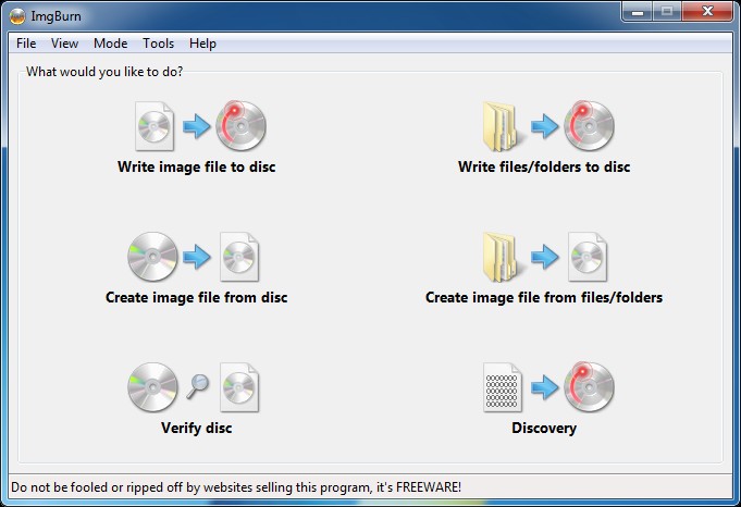 dvd in iso umwandeln mit ImgBurn