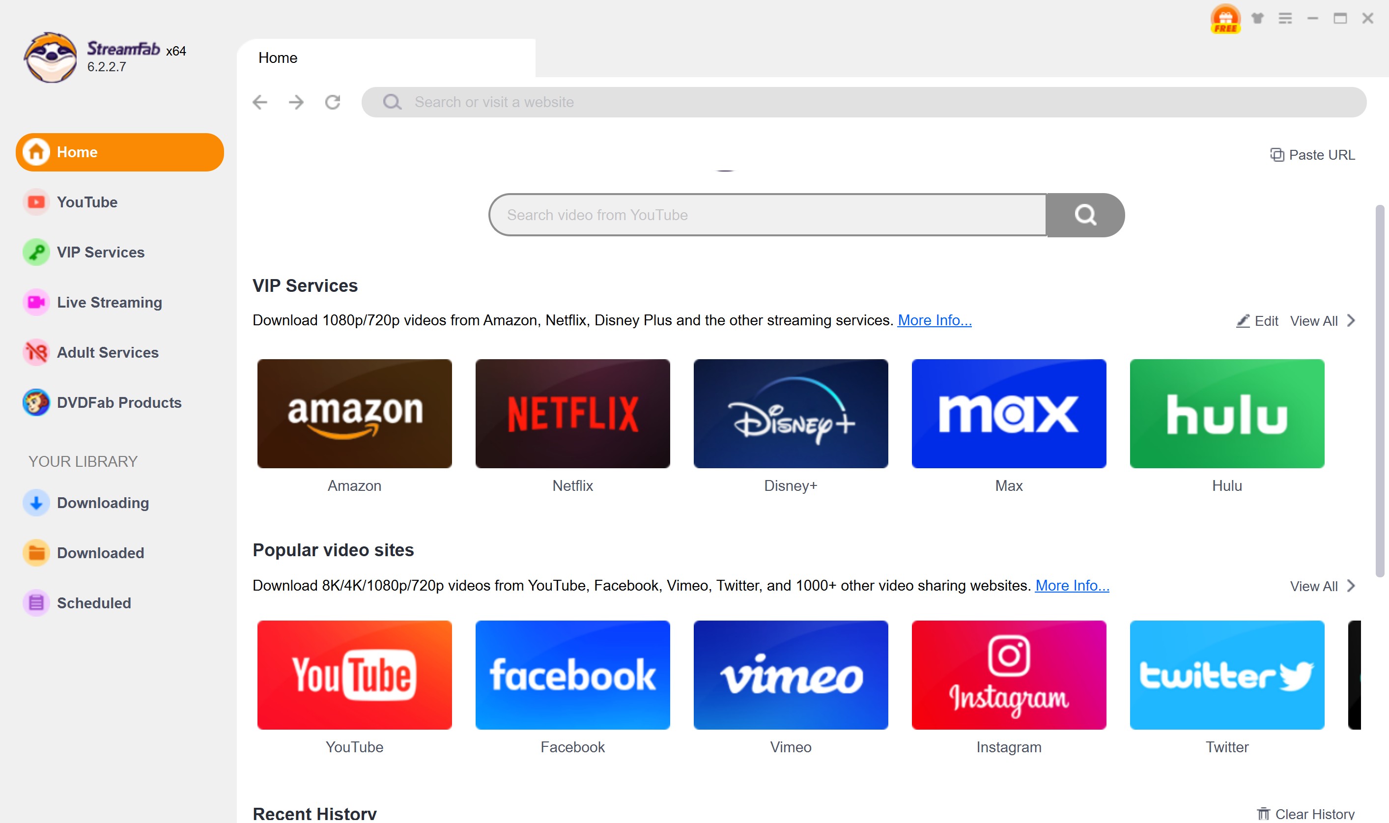 how to download romantic movies on youtube with StreamFab