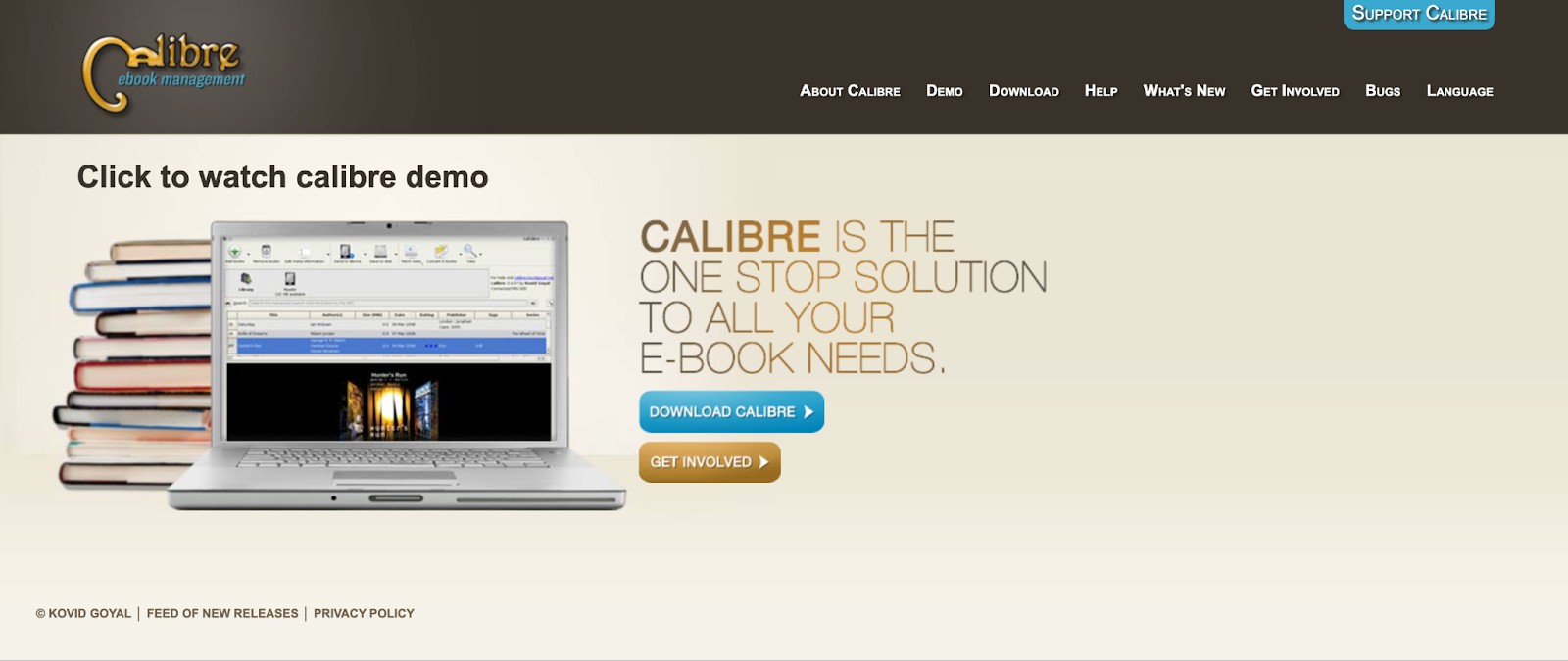 Utilisez Calibre pour convertir Kindle en PDF.