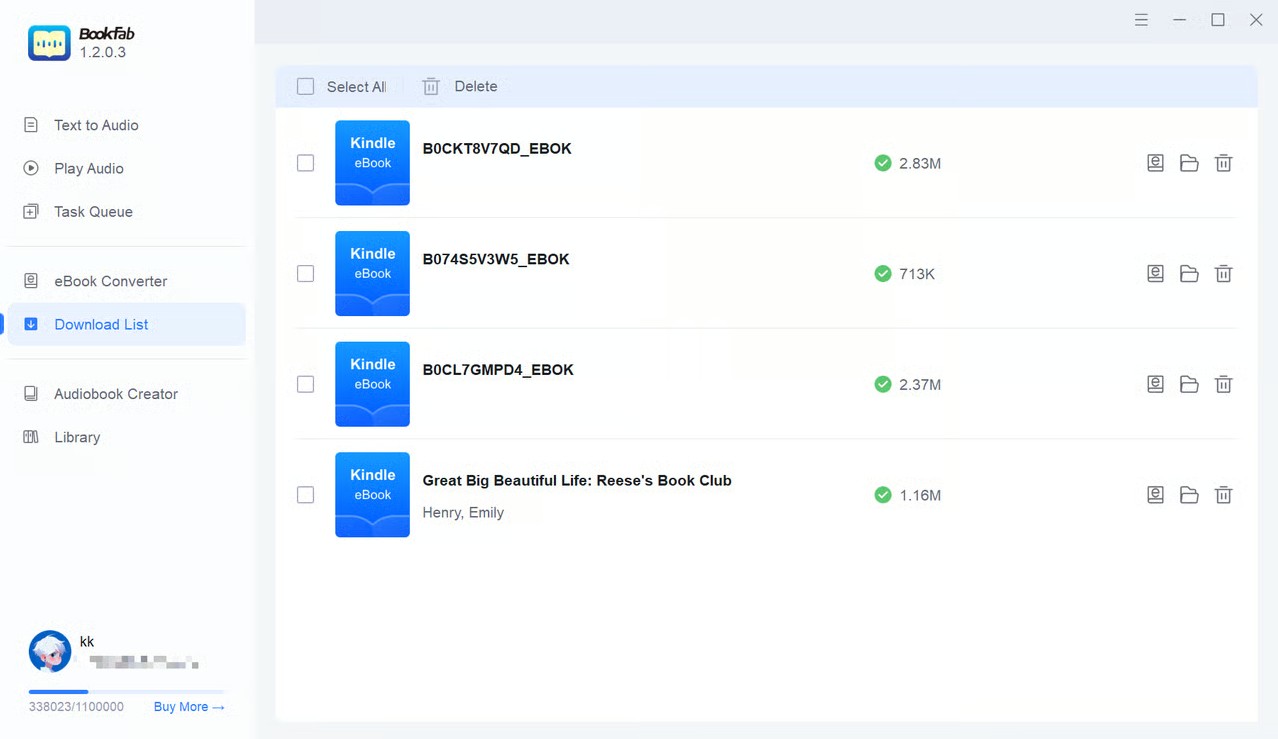 How to Remove DRM from Kindle Books with BookFab Kindle Converter?