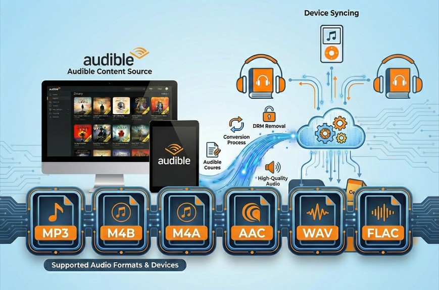 Most Common Audible Books Formats & How to Choose