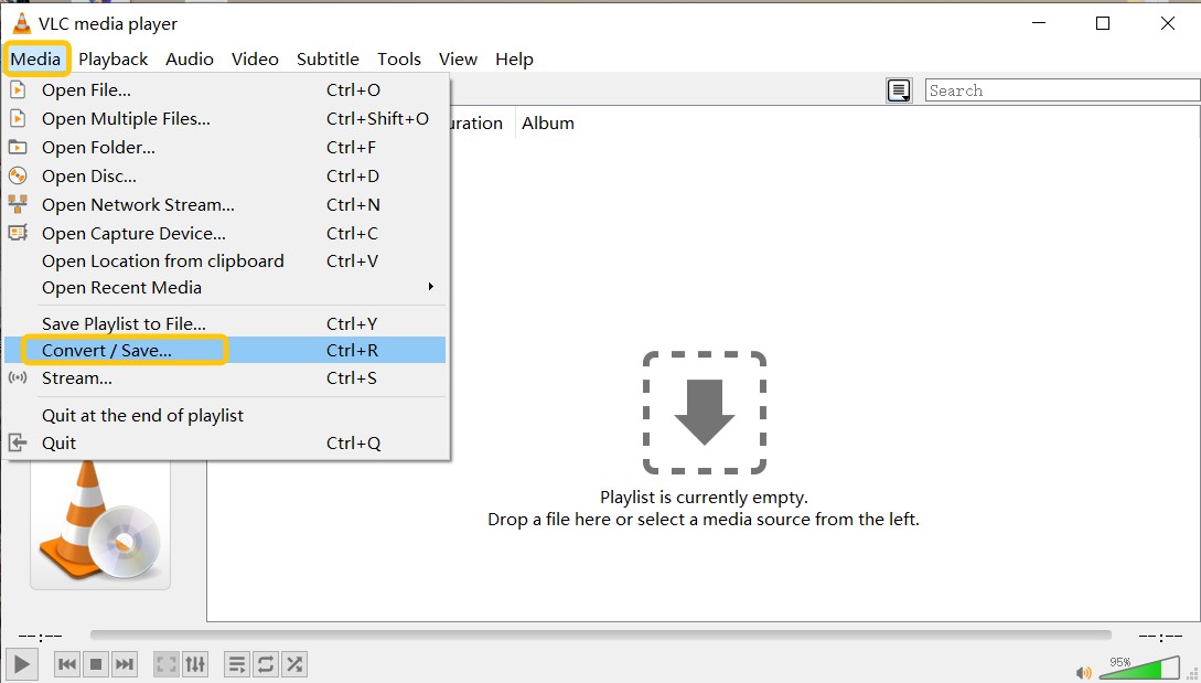 MakeMKV 替代方案: VLC media player
