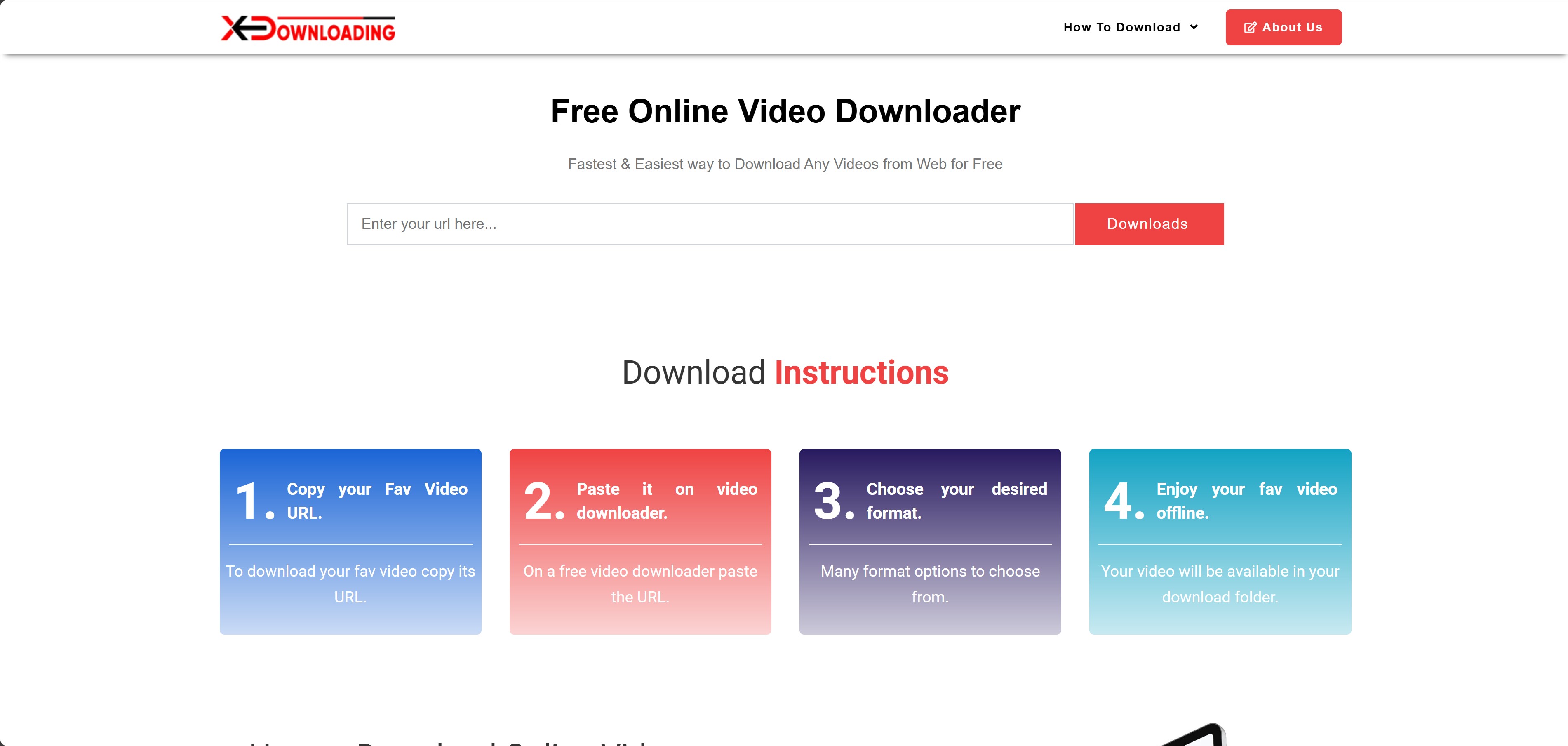 Téléchargement de la vidéo porno: Xdownloader