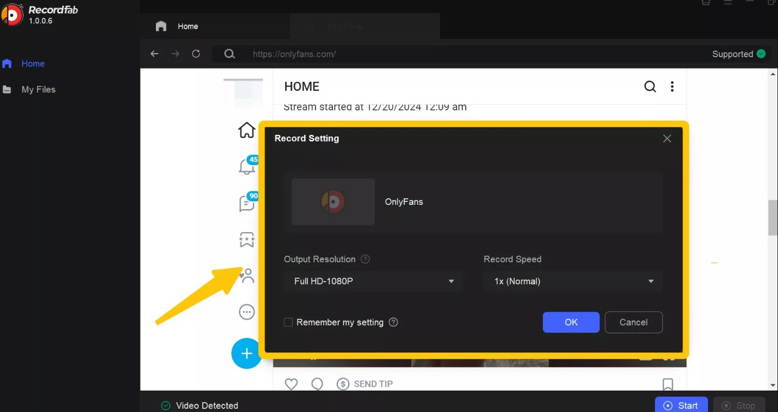 how to save porn video with streamfab