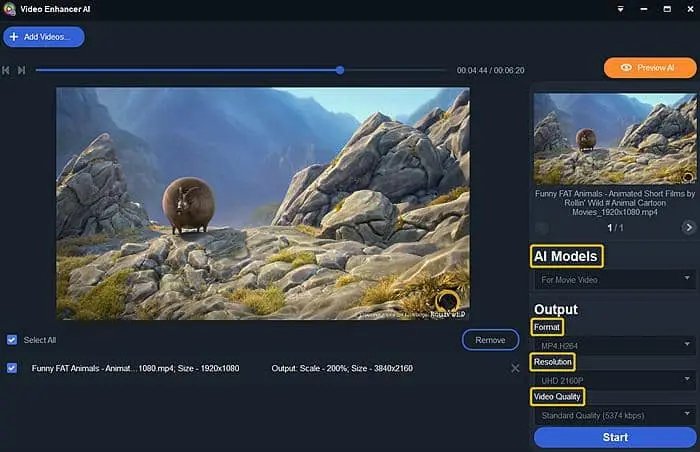 Comment convertir et upscaler des vidéos 4K | Passez du 1080p au 4K avec l'IA:Comment mettre à l'échelle 1080p à 4K avec ce logiciel d'upscaling 4K