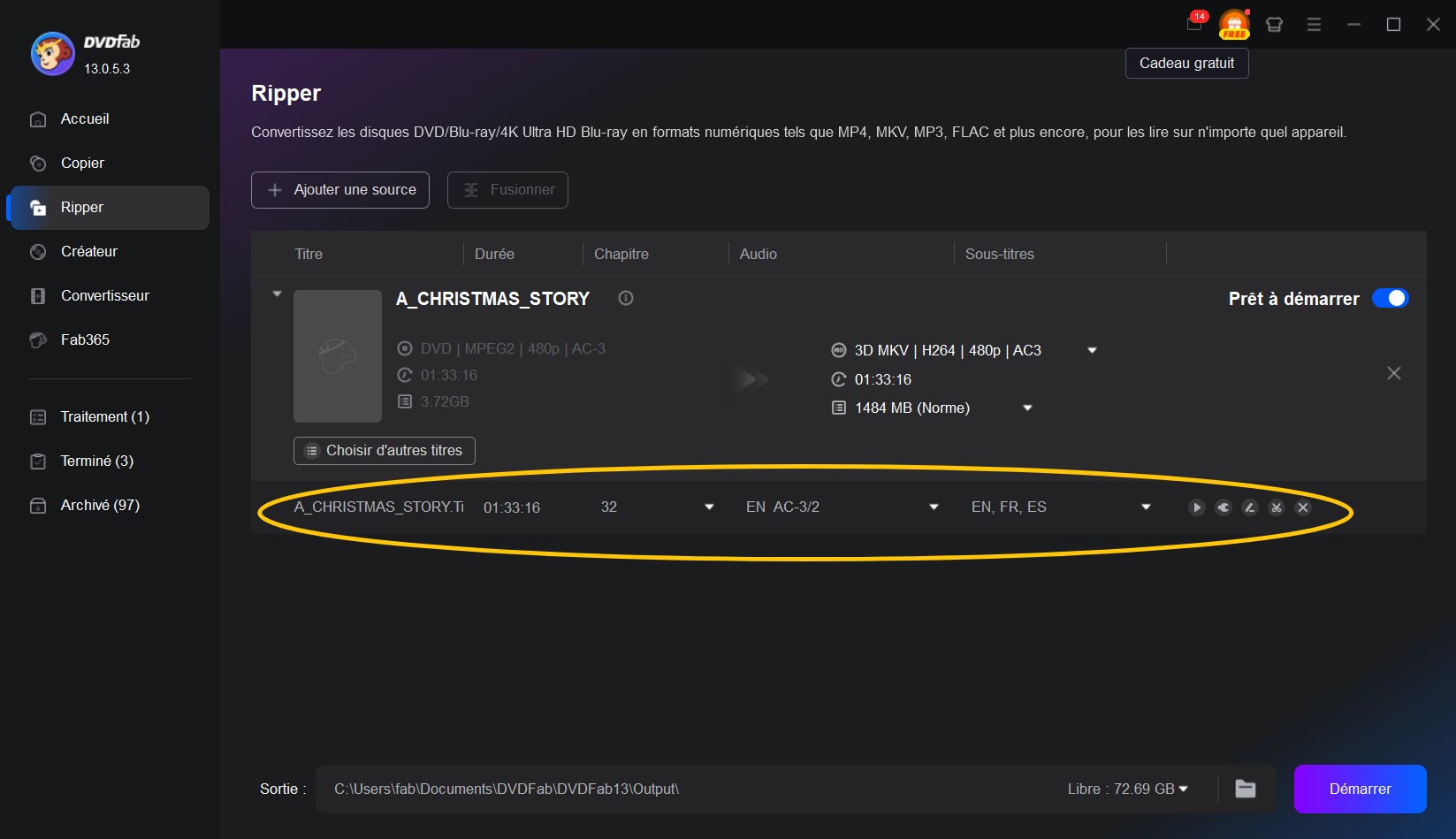 convertir dvd en mkv avec dvd ripper