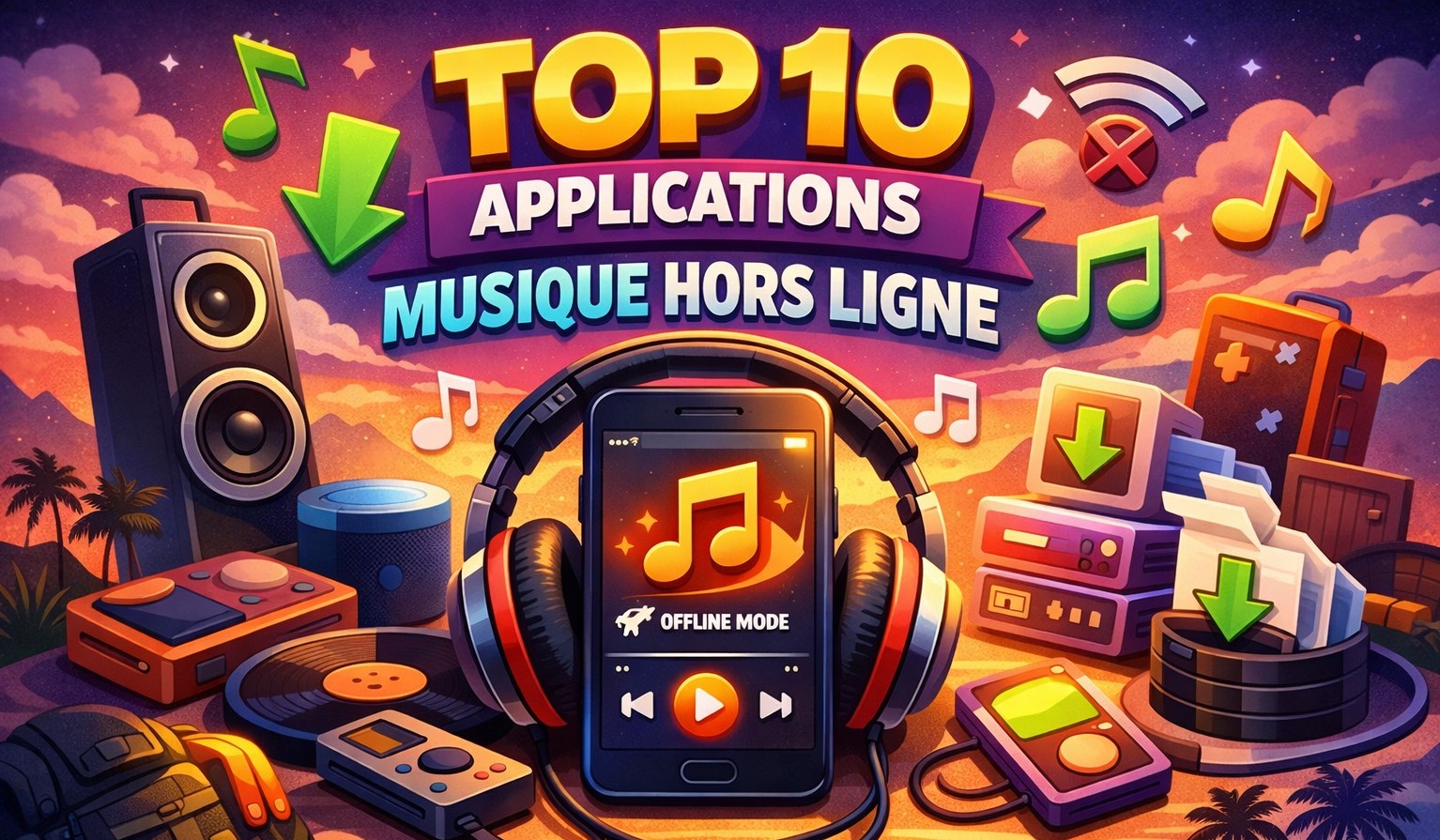 top 10 application pour écouter musique hors ligne