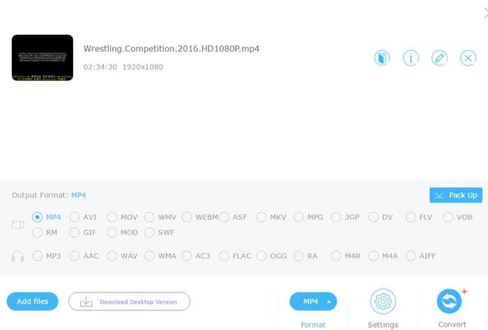 les meilleurs convertisseurs vidéo en ligne 2022:7. Apowersoft Free Online Video Converter