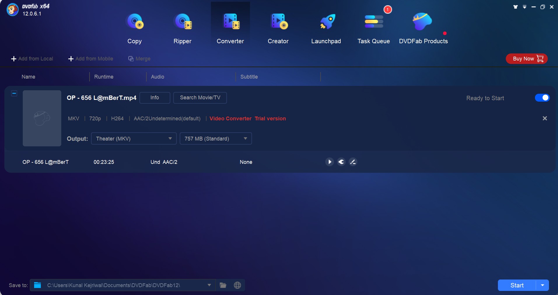 Comment convertir MKV en MP4 avec le meilleur convertisseur vidéo:Comment utiliser DVDFab Video Converter pour convertir mkv en mp4 ?