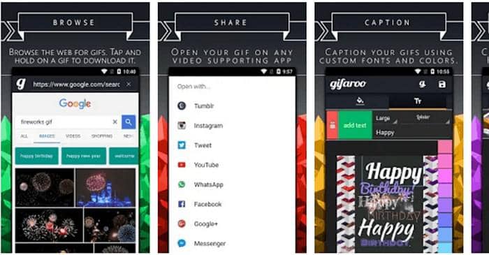 gif to mp4:8. Convert GIF to MP4 Using Gifaroo app