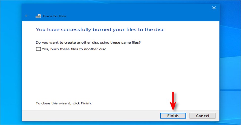 Comment graver un CD sous Windows 10 : b. Gravure avec un lecteur CD