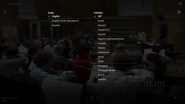 Comment enlever sous titre disney plus sur Smart TV?