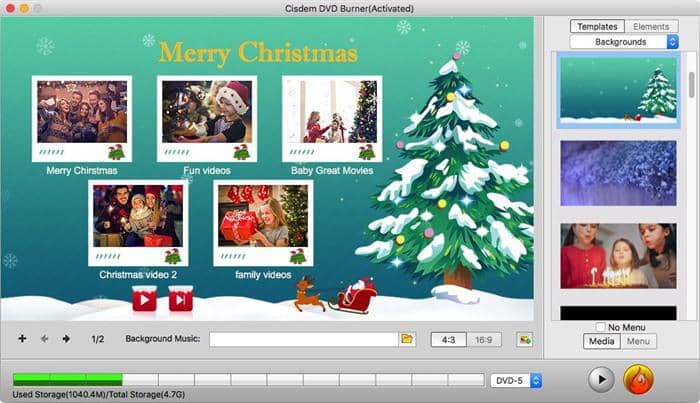 Mac DVD 焼く