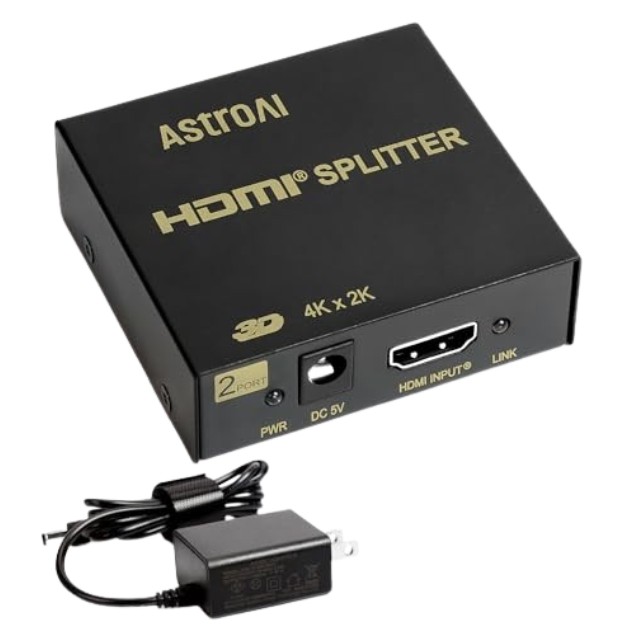 AstroAI HDMI分配器(スプリッター)