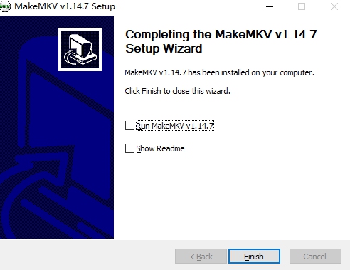 makemkv インストール