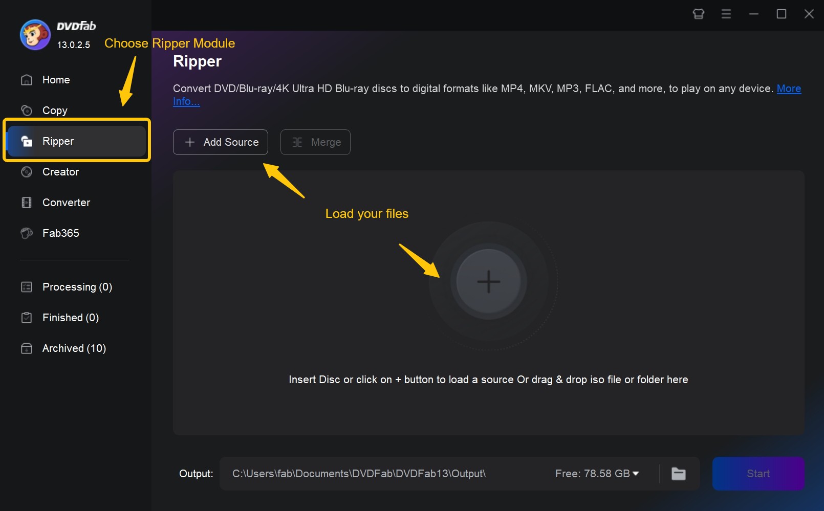 Use DVDFab UHD Ripper to Convert UHD Blu-rays to videos