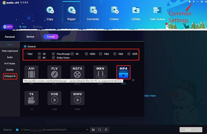 Comment convertir et transférer films DVD sur iPad:Étape 2 : Choisir un profil et personnaliser la vidéo de sortie