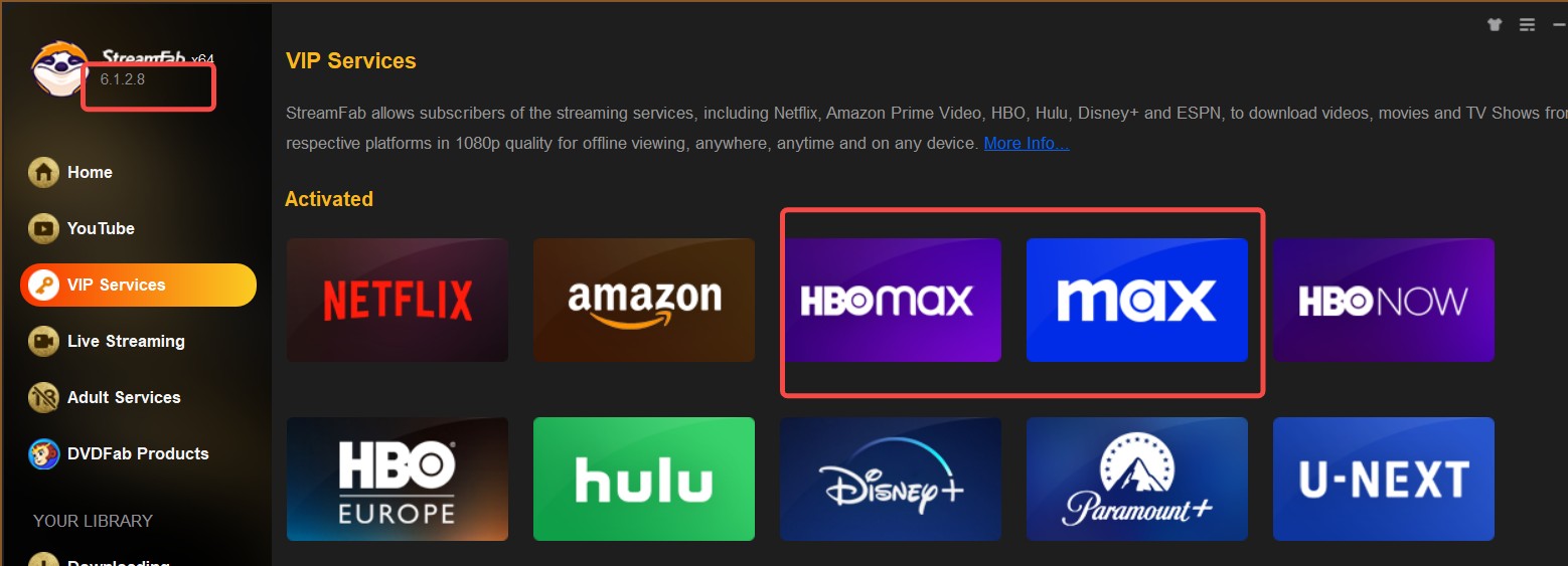 So beheben Sie, dass StreamFab für VIP-Dienste nicht funktioniert