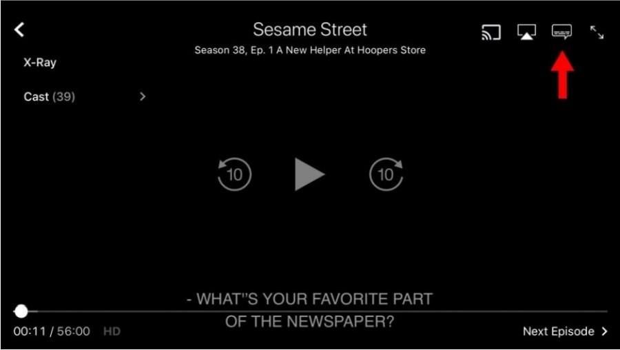 sous-titres amazon prime:Pour les appareils iOS :