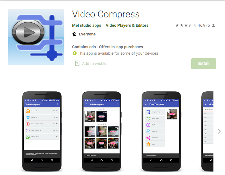 video compressor app video compress