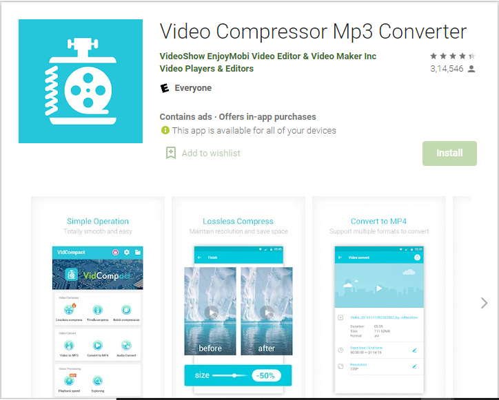 video compressor app vidcompact