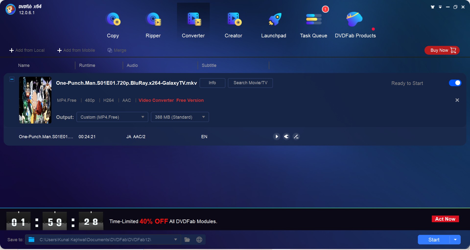 video compressor software:How to Use the DVDFab Video Converter to Compress Video Files?