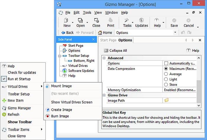 10 meilleures alternatives à Virtual CloneDrive 2022:9. Gizmo Drive