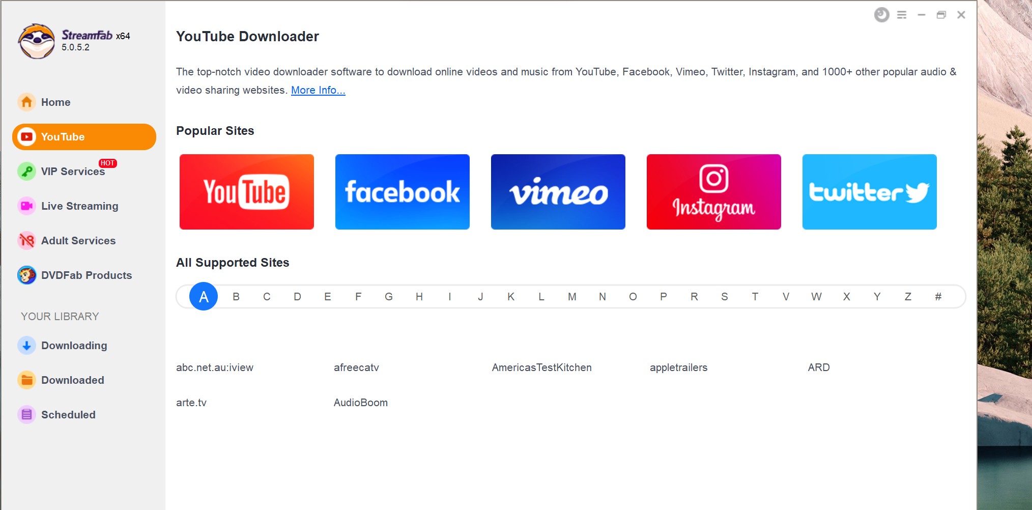 The best YouTube downloader - DVDFab Video Downloader